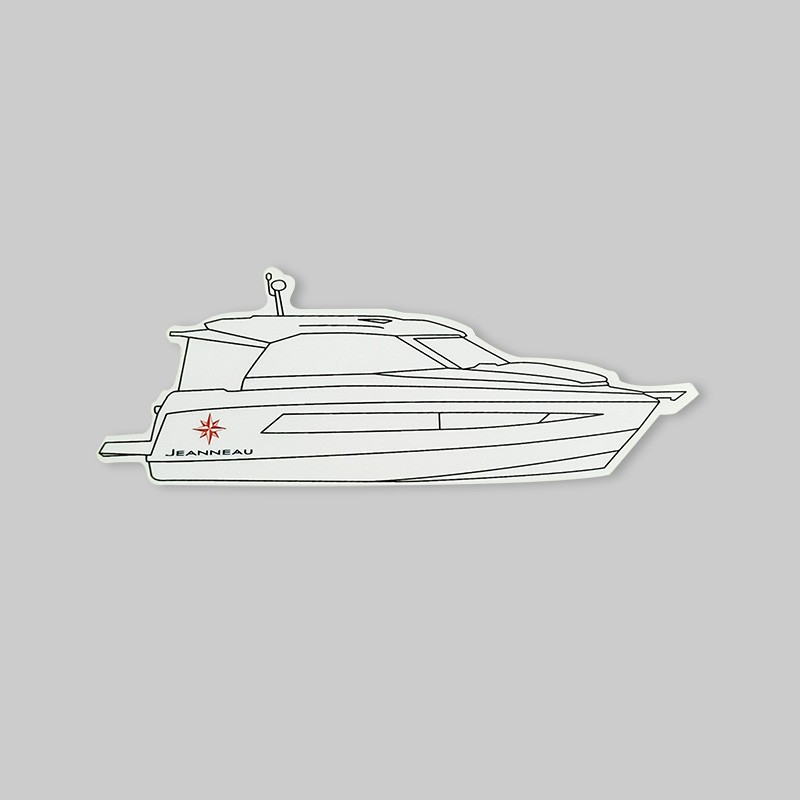 Motor Boat Sticker Jeanneau - Jeanneau services & accessories